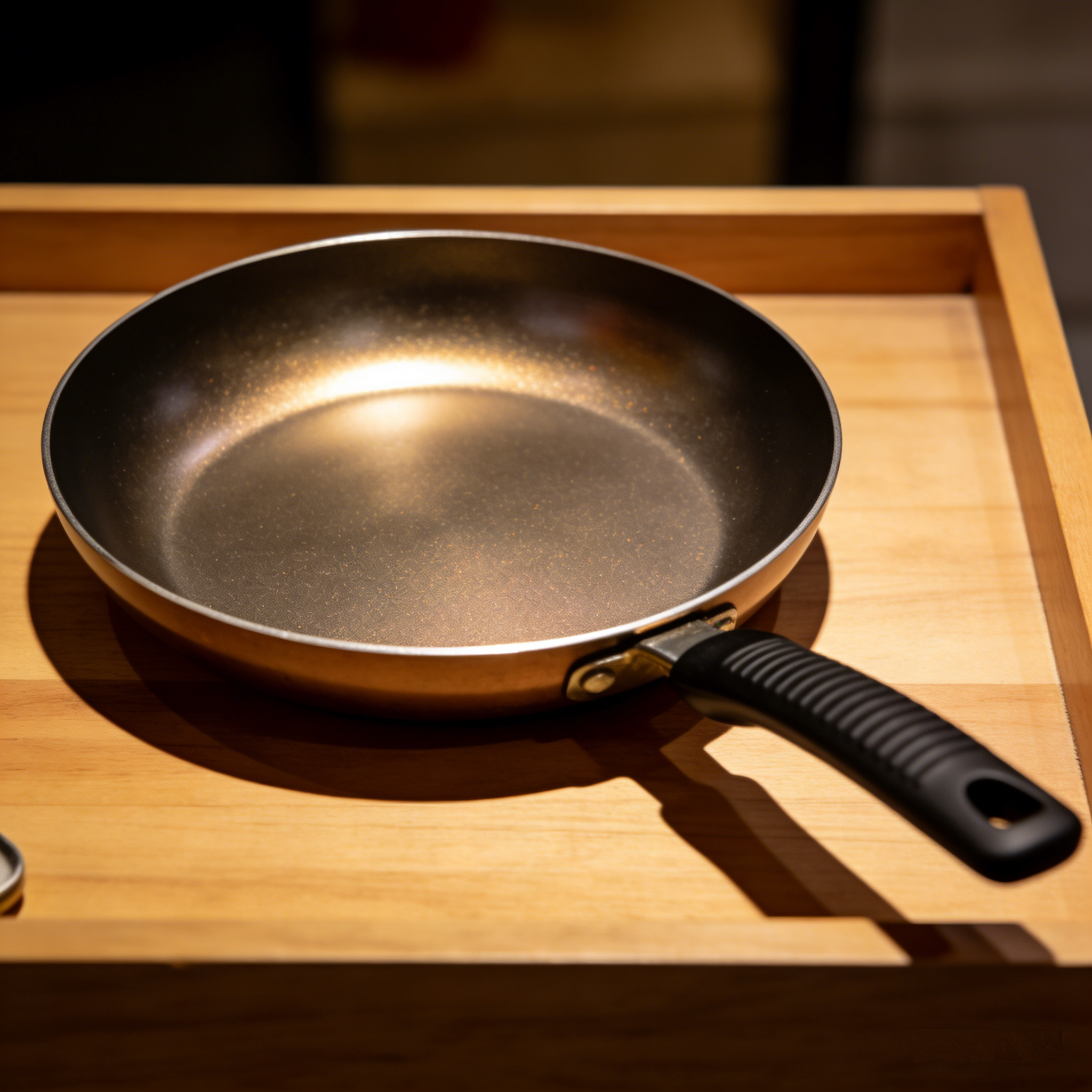 CopperGlow Nonstick Frypan: The Bronze Non-Stick Cooking Pan