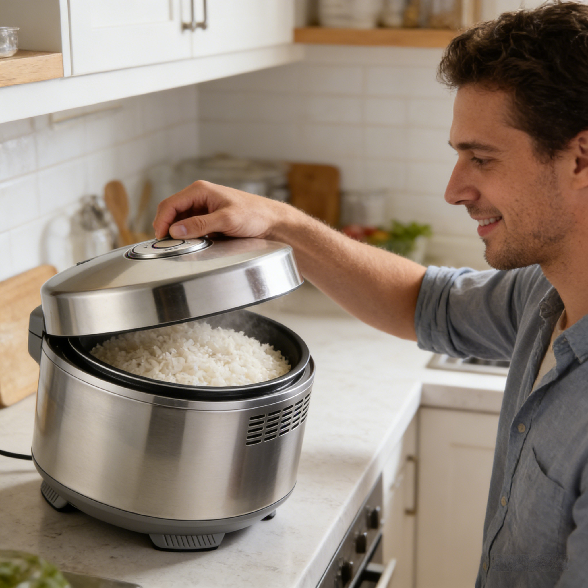StainlessCore Pro: The Brushed Stainless Steel Smart Rice Cooker